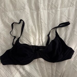 SKIMS Black Underwire Bra
